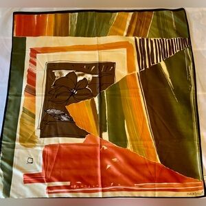 Vintage Nicole De Beauvoir Paris Scarf